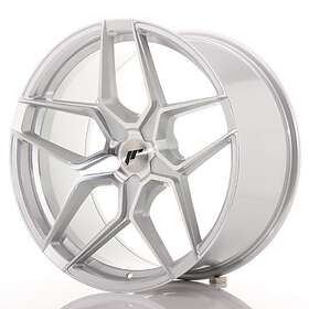 Japan Racing JR34 Machined Face Silver 10x20 5/120 ET20 CB74.1