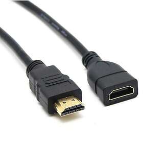 NÖRDIC HDMI - HDMI High Speed with Ethernet M-F 1m