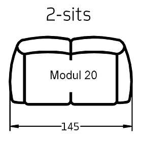 Brunstad System+ Ami (2-sits)