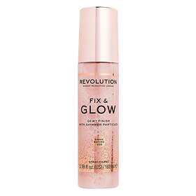 Makeup Revolution Fix & Glow Dewy Finish Fixing Spray 100ml
