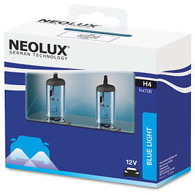 Neolux Lamps Blue Light N472B H4 60/55W 12V (2-pack)