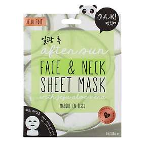 Oh K! After Sun Aloe Vera Face & Neck Sheet Mask 1st