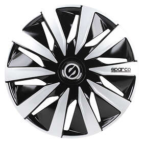 Sparco Lazio 16" Silver/Svart 4st