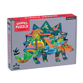 Mudpuppy Silhouette Dinosaurs 300 Pieces