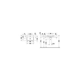 Duravit DuraSquare 2356500071 (Hvit)