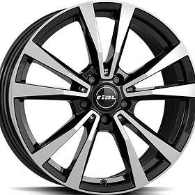 Rial M12X Diamond Black Polished 9x20 5/112 ET35 CB66.7