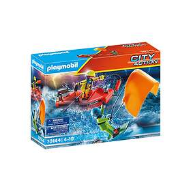 Playmobil City Action 70144 Kitesurfer Rescue with Speedboat
