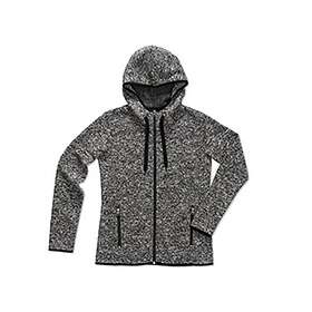 Stedman Active Fleece Hooded Jacket (Dame)