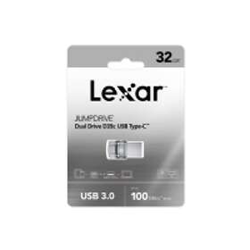 Lexar USB 3.0 JumpDrive Dual Drive D35c 32GB