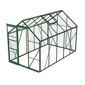 Skånska Byggvaror Bruka 607806 Växthus 6,2m² (Aluminium/Glas)