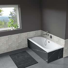 Langenfeld Classic Duo med Eternal Marquina Front 170x75 (Vit)