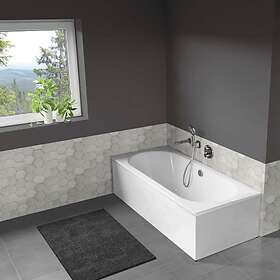 Langenfeld Classic Duo med Eternal Statuario Front 180x75 (Vit)