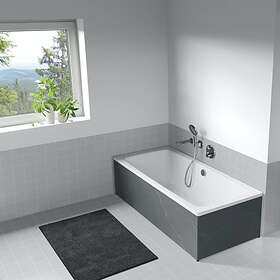 Langenfeld Cayono Duo med Charcoal Soapstone 170x75 (Vit)