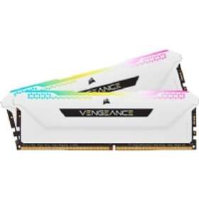 DDR4 Corsair Vengeance RGB PRO Kit 16Go 2x8Go 3600Mhz CL18 Blanc