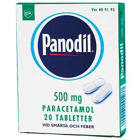 Panodil 500mg 20 Tablets