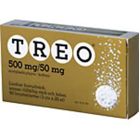 Meda Treo 500mg/50mg 60 Tabletter