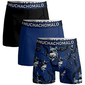 Muchachomalo Cotton Stretch Basic Boxer 3-pack