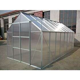 Infloria Växthus 11,5m² (Glas/Aluminium)