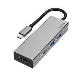 Hama 4in1 USB-C Multiport Adapter (200107)