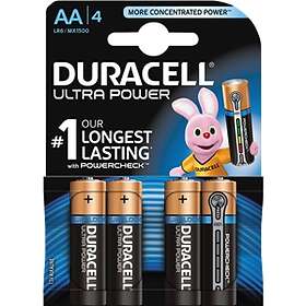 Duracell Ultra Power AA-batterier (LR6) 4-pack