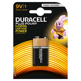 Duracell Plus Power 9V-batteri (6LR61)