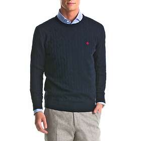 Morris Merino Cable Oneck Sweater (Herr)