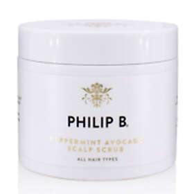 Philip B Treatments + Masques Peppermint Avocado Scalp Scrub 236ml
