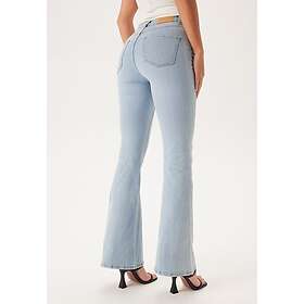 Bubbleroom Kyla Kick Flare Stretch Jeans (Dam)
