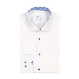 Stenströms Slimline Geometric Contrast Shirt (Miesten)