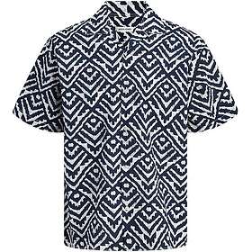 Selected Seersucker Resort Shirt (Herre)