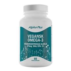 Alpha Plus Vegan Omega-3 60 Kapslar