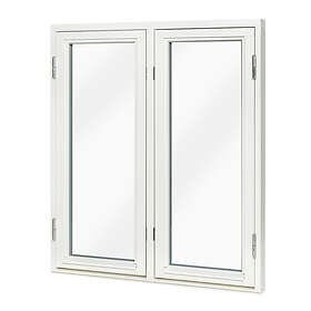 Sunnerbo Fönster Sidohängt Aluminium 2-Luft 3-Glas 130x190cm