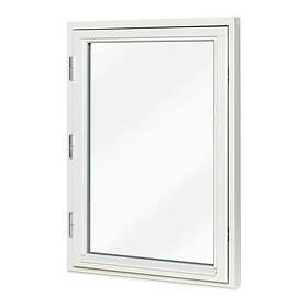 Sunnerbo Fönster Sidohängt Aluminium 1-Luft 3-Glas 100x200cm