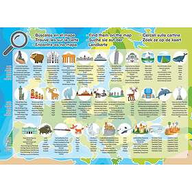 Educa Karta över Europa 150 Bitar