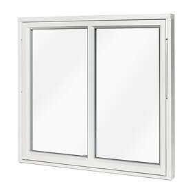 Sunnerbo Fönster Vridfönster Aluminium Med Mittpost 3-Glas 120x140cm