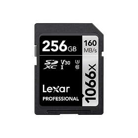 Lexar Professional SDXC Class 10 UHS-I U3 V30 1066x 256GB