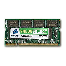 Corsair Value Select SO-DIMM DDR 400MHz 1Go (VS1GSDS400)