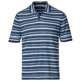 Altea Striped Knitted Polo Shirt (Herre)