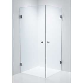 Duschbyggarna Duschhörna Twin Design 80x80