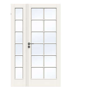 Swedoor Jeld-Wen Innerdør Style SP12 + SP6 Glass 12x21
