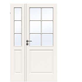 Swedoor Jeld-Wen Innerdør Style SP6 + SP3 Glass 13x21