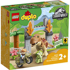 LEGO Duplo 10939 T. rex og Triceratops rømmer