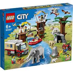 LEGO City 60307 Villieläinten pelastusleiri
