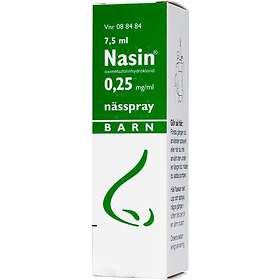 Nasin Nässpray 0,25mg/ml 7,5ml