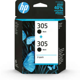 HP 305 (Svart) 2-pack