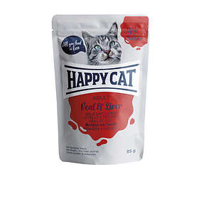 Happy Cat Meat in Sauce Pouch 24x85g