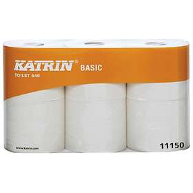 Katrin Basic Toilet 640 Low Pallet 1-Ply 6-pack
