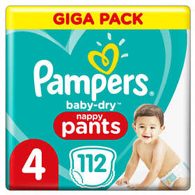 Pampers Baby-dry Nappy Pants 4 (108-pack)
