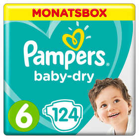 Pampers Couches culottes Baby-Dry Pants taille 8 extra large 19 kg+ pack  mensuel 1x117 pièces