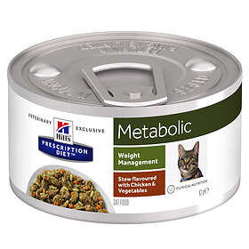 Hills Feline Prescription Diet Metabolic Weight Management Stew Can 0,082kg